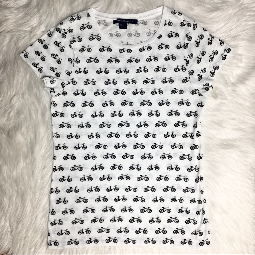 French Connection Bicycle Slub Tee